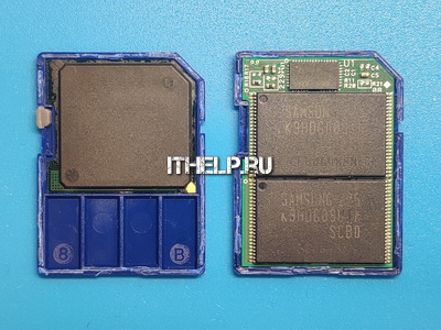 Отличие монолитной карты памяти и обычной с корпусными микросхемами NAND